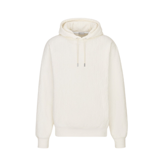 Oblique relaxed fit hoodie