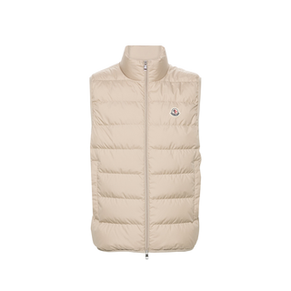 Beige Puffer Vest