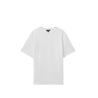 Wick textured stretch-woven T-shirt