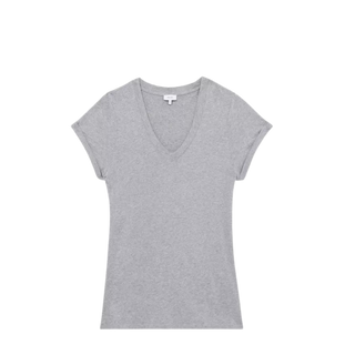 V-neck cotton-jersey T-shirt